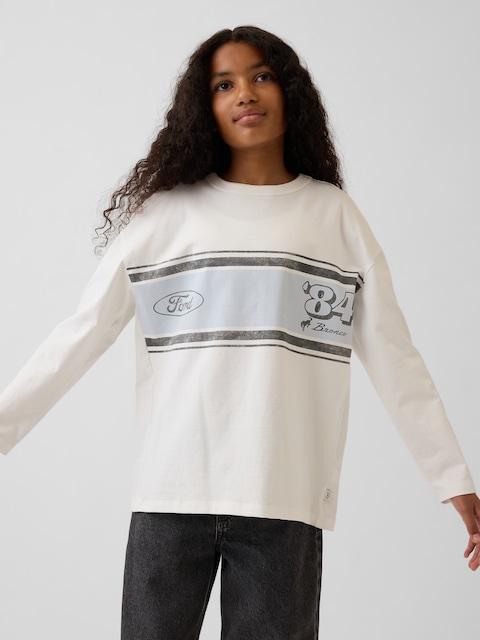 Kids Heavyweight Oversized Graphic T-Shirt
